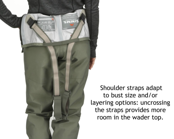 Simms Womens Freestone Z Waders Stockingfoot Uncrossed Simms Womens Freestone Z Waders Stockingfoot Uncrossed